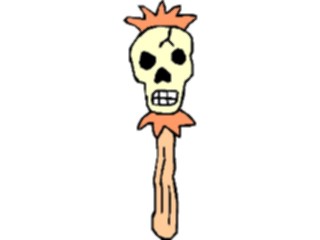Sticker Custom Preview Image #074030 Holidays Halloween Skull43