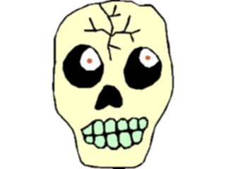Sticker Custom Preview Image #074033 Holidays Halloween Skull46