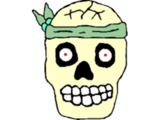 Sticker Custom Preview Image #074050 Holidays Halloween Skull63