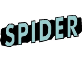 Sticker Custom Preview Image #074079 Holidays Halloween Spider Title