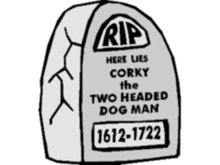 Sticker Custom Preview Image #074100 Holidays Halloween Tombstone07