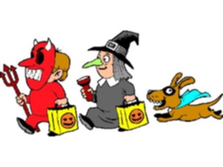 Sticker Custom Preview Image #074134 Holidays Halloween Trickor Treating01