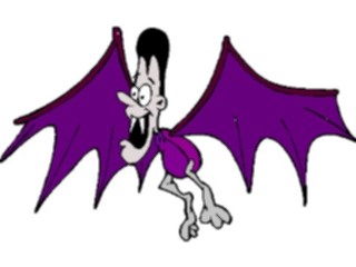 Sticker Custom Preview Image #074162 Holidays Halloween Vampire Bat1