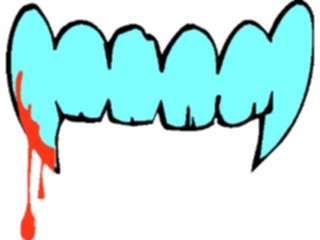 Sticker Custom Preview Image #074167 Holidays Halloween Vampire Fangs2