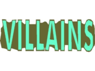 Sticker Custom Preview Image #074170 Holidays Halloween Villains Title