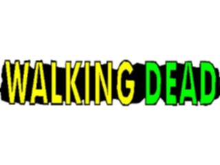Sticker Custom Preview Image #074171 Holidays Halloween Walking Dead Title