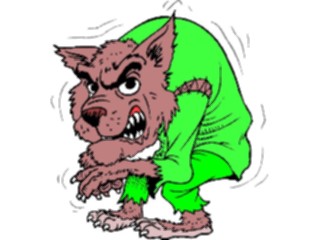 Sticker Custom Preview Image #074173 Holidays Halloween Werewolf1