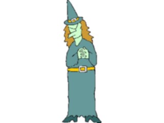 Sticker Custom Preview Image #074181 Holidays Halloween Witch2