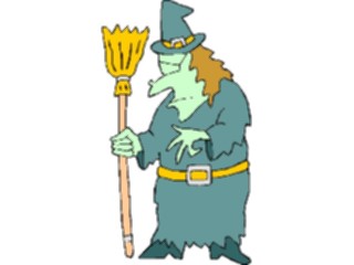 Sticker Custom Preview Image #074183 Holidays Halloween Witch4