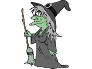 Sticker Custom Preview Image #074187 Holidays Halloween Witch8