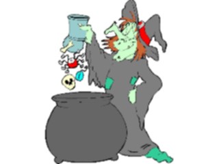 Sticker Custom Preview Image #074191 Holidays Halloween Witch Brewing4