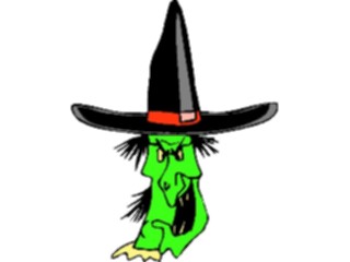 Sticker Custom Preview Image #074209 Holidays Halloween Witch Face05