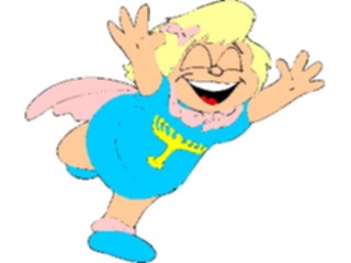 Sticker Custom Preview Image #074339 Holidays Hanukkah Girlin Menorah Dress3