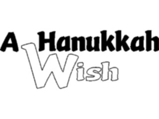 Sticker Custom Preview Image #074350 Holidays Hanukkah Hanukkah Wish Title