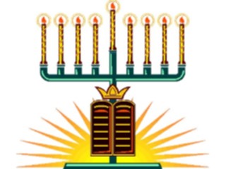 Sticker Custom Preview Image #074373 Holidays Hanukkah Menorah6