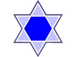 Sticker Custom Preview Image #074401 Holidays Hanukkah Starof David1