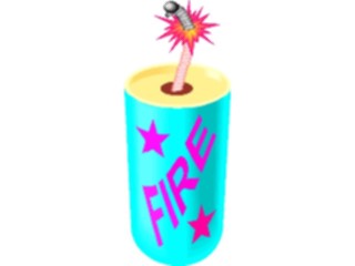 Sticker Custom Preview Image #074444 Holidays Independence Day Firecracker11