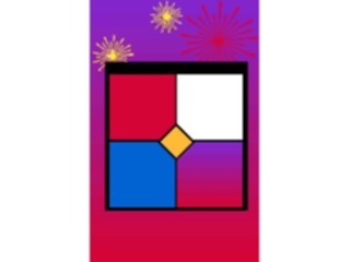 Sticker Custom Preview Image #074517 Holidays Independence Day Fireworks Background