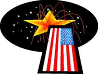 Sticker Custom Preview Image #074529 Holidays Independence Day Flag Fireworks2