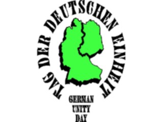 Sticker Custom Preview Image #074587 Holidays International German Unity Day