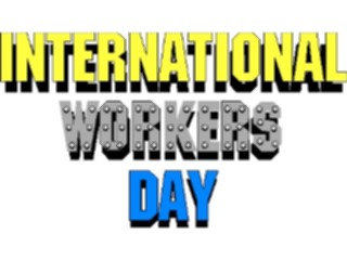 Sticker Custom Preview Image #074591 Holidays International Intl Workers Day