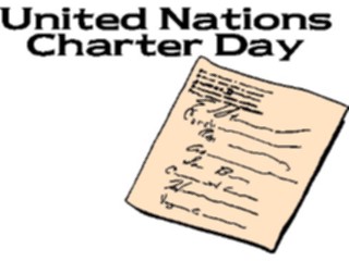 Sticker Custom Preview Image #074615 Holidays International United Ntns Charter Day