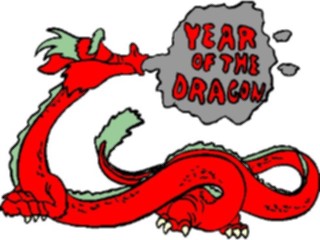 Sticker Custom Preview Image #074619 Holidays International Yearofthe Dragon