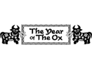 Sticker Custom Preview Image #074622 Holidays International Yearofthe Ox1