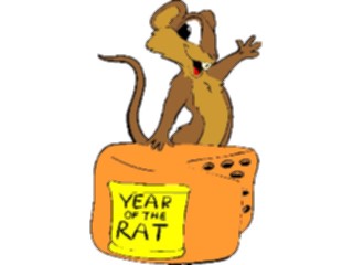 Sticker Custom Preview Image #074626 Holidays International Yearofthe Rat