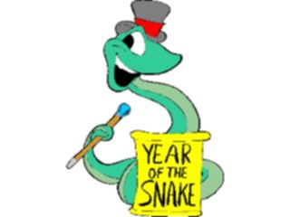 Sticker Custom Preview Image #074629 Holidays International Yearofthe Snake