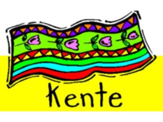 Sticker Custom Preview Image #074642 Holidays Kwanzaa Kente