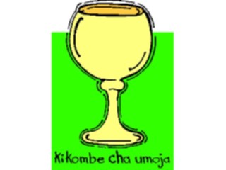 Sticker Custom Preview Image #074643 Holidays Kwanzaa Kikombe Cho Umoja