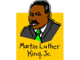 Sticker Custom Preview Image #074651 Holidays Kwanzaa Martin Luther King Jr