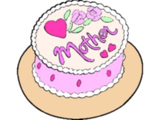 Sticker Custom Preview Image #074663 Holidays Mothers Day Cakefor Mother