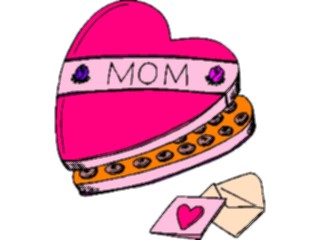 Sticker Custom Preview Image #074664 Holidays Mothers Day Chocolatesfor Mom