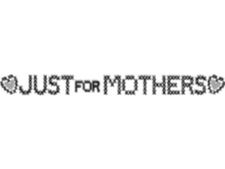 Sticker Custom Preview Image #074680 Holidays Mothers Day Justfor Mothers