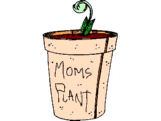 Sticker Custom Preview Image #074690 Holidays Mothers Day Moms Plant