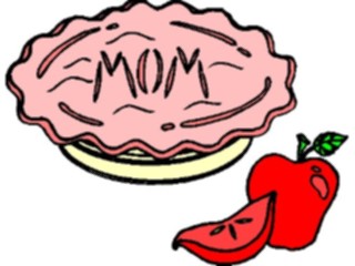 Sticker Custom Preview Image #074698 Holidays Mothers Day Pie