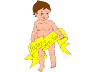 Sticker Custom Preview Image #074727 Holidays New Years Day Baby New Year15