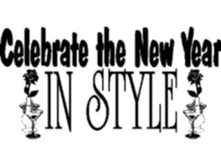 Sticker Custom Preview Image #074736 Holidays New Years Day Celebratethe New Year