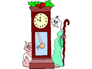 Sticker Custom Preview Image #074775 Holidays New Years Day Father Time Baby5
