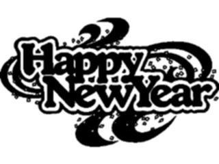 Sticker Custom Preview Image #074797 Holidays New Years Day Happy New Year14