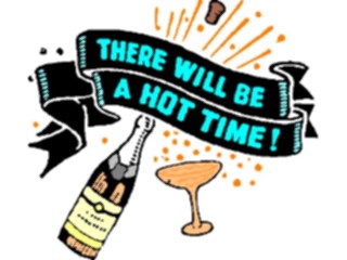 Sticker Custom Preview Image #074840 Holidays New Years Day There Will Bea Hot Time