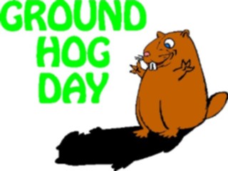 Sticker Custom Preview Image #074888 Holidays Other Groundhog Day2