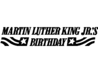 Sticker Custom Preview Image #074911 Holidays Other Martin L Kings Birthday