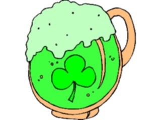 Sticker Custom Preview Image #074976 Holidays St Patricks Day Green Beer2