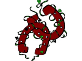 Sticker Custom Preview Image #074997 Holidays St Patricks Day Horseshoes