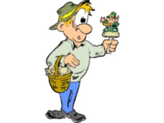 Sticker Custom Preview Image #075036 Holidays St Patricks Day Leprechaun Discovery