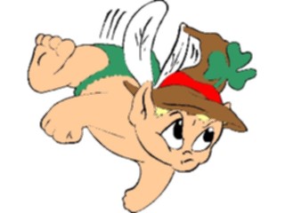 Sticker Custom Preview Image #075037 Holidays St Patricks Day Leprechaun Fairy