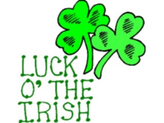 Sticker Custom Preview Image #075070 Holidays St Patricks Day Luckothe Irish